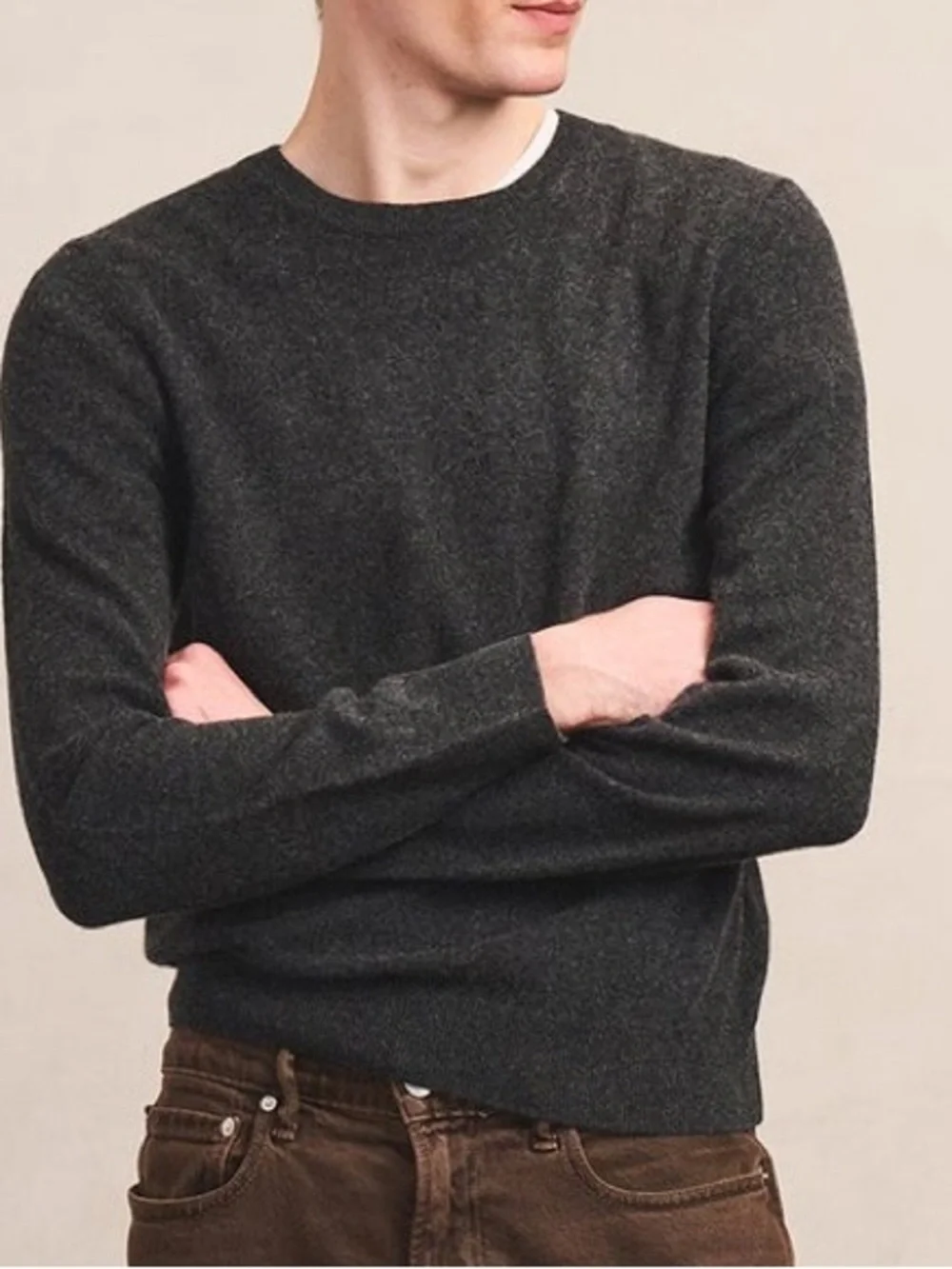 NAADAM CASHMERE CREWNECK - Picture 1 of 3
